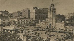 Прогулки по Москве.История Пушкинской площади и издательства "Известия". Робот собачка, от которой