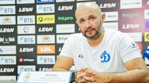 Послематчевая пресс-конференция главного тренера ПФК "Динамо Ставрополь" Азамата Шакова