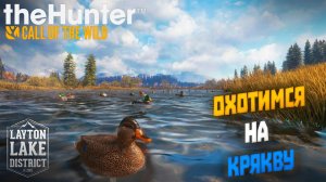 Охота на крякву в заказнике Озерный Край Лейтон  | theHunter Call of the Wild (2022) #3