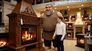 самый большой магазин каминов