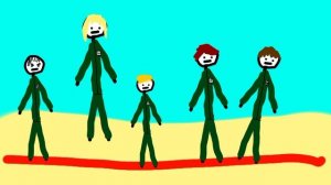 игра в карасика пародия на "игра в кальмара"