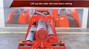 Вальцы DAVI - MCB (4х валковые) - U-форма сечения обечайки