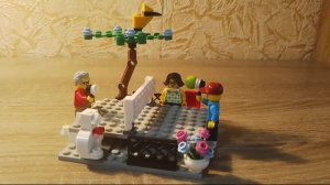 ЛЕГО САМОДЕЛКА НАСТОЛЬНЫЙ ТЕННИС