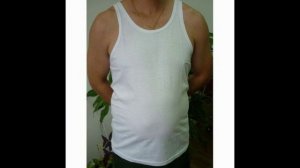 Белая майка