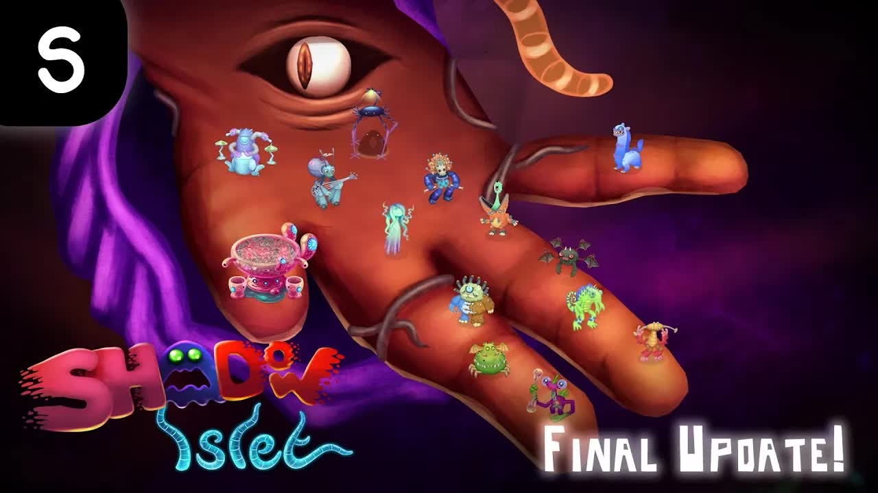 Фанатский Островок Тени - Вся Песня (My Singing Monsters, Мои Поющие Монстры, Msm, Мсм)