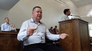 Первая проповедь. 17.08.25. Тамбов МСЦ ЕХБ.