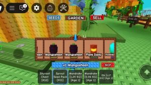 пятое и последнее легендарное открытие вырасти сад роблокс