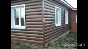 Металлосайдинг «Бревно». Все для кровли и фасада г.Чебоксары.