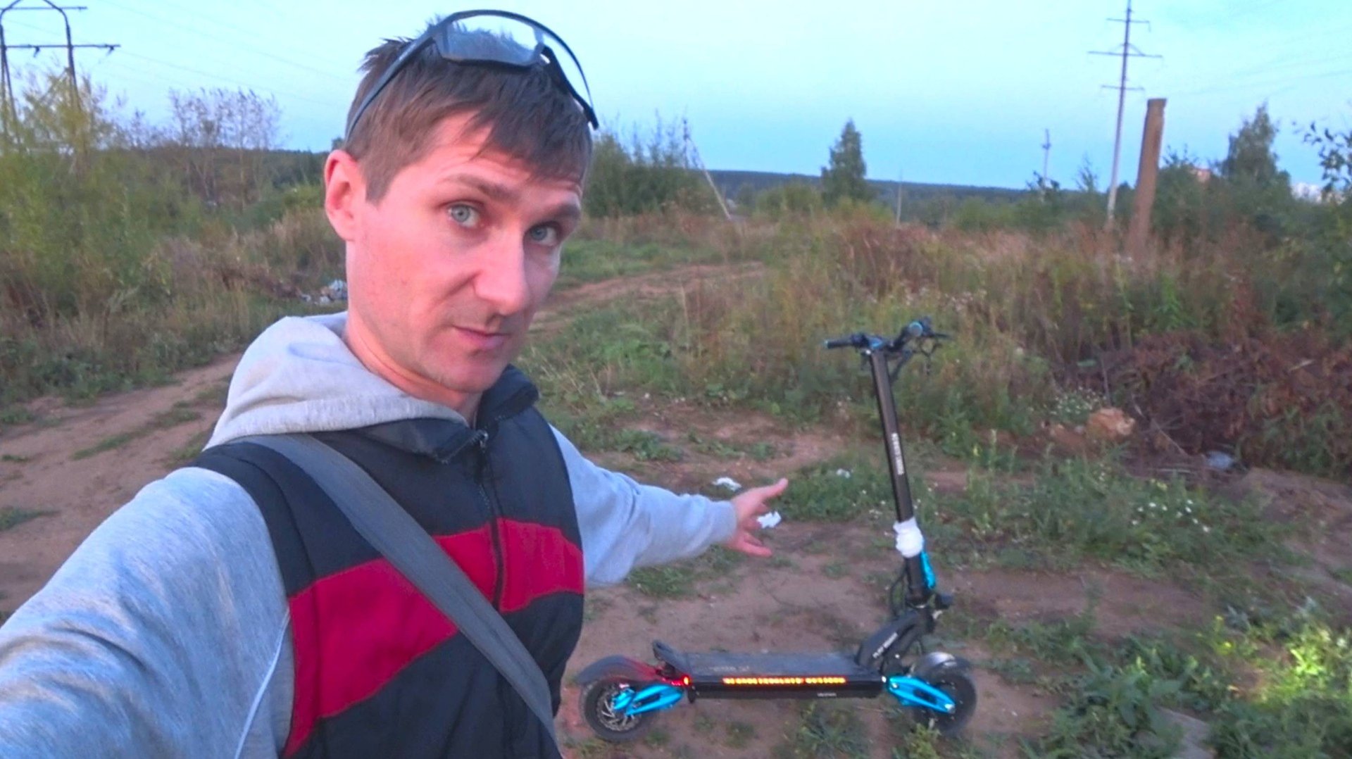 Вечерний заезд на Электросамокате Nerpa Pro - White Siberia + замер разгона до 50кмч смотреть онлайн