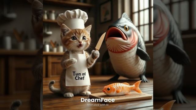 Котик на кухне смотреть онлайн