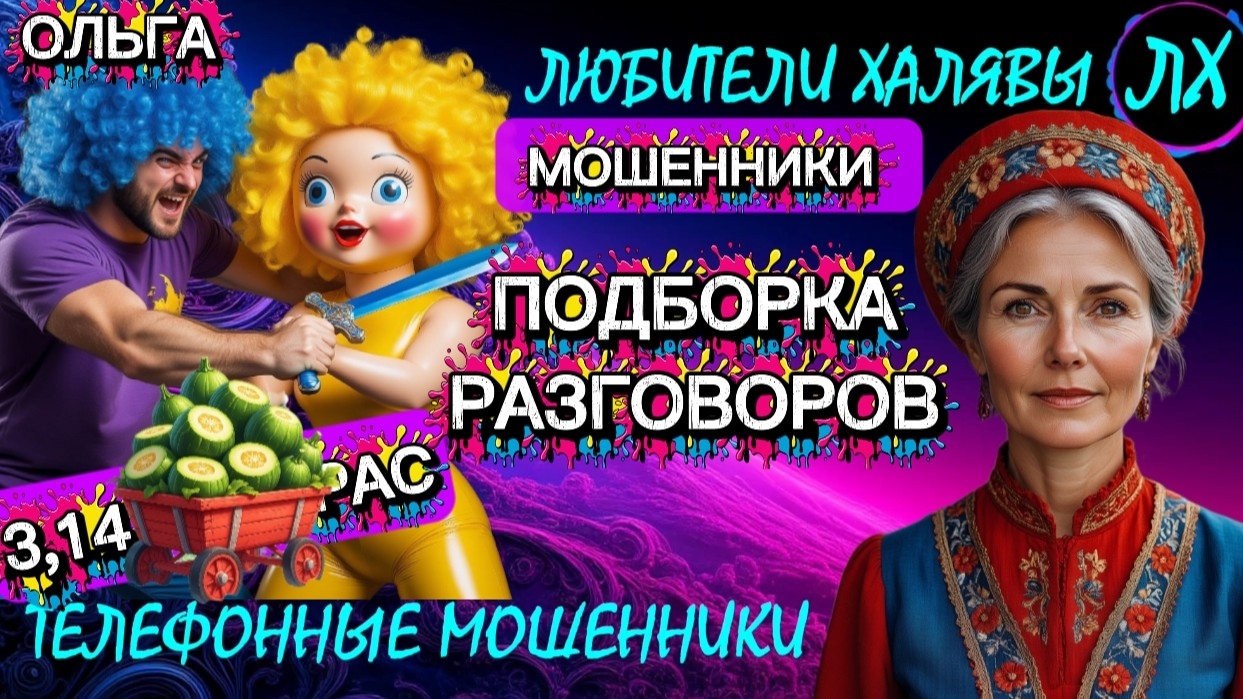 🏵️ ОЛЬГА. СМЕШНАЯ ПОДБОРКА | ТЕЛЕФОННЫЕ МОШЕННИКИ
