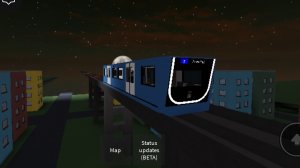 Angulan Automatic Subway Transport - Blue Line