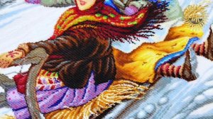 «Масленица» - набор для вышивания бисером