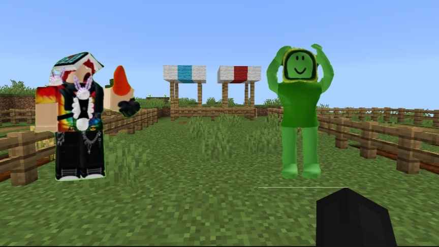 Я ПОДРУЖИЛСЯ С СОЗДАТЕЛЕМ GROW A GARDEN В МАЙНКРАФТ ПЕ (Колаба с Ленивый Кот) (1/2)