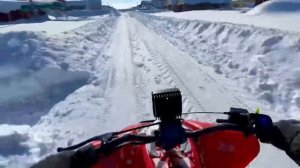 Дневное катание на motoland atv 250s,28 февраля