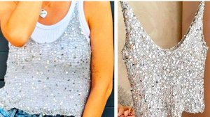 2. Топ с пайетками крючком модный базовый трендовый.mp4