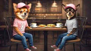 Lucy and Barney's Adventures: A Walk in the Park.