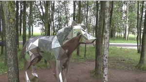 Ладожский парк. Река Охта. Петербург. 30.08.25.