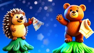 "Как ёжик с медвежонком протирали звезды " Сергея Козлова