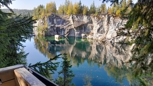 ч. 13 Наземная.подземная рускеала.водопады .