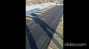 Монтаж стропильной системы с утеплителем и гибкой черепицей. Все для кровли и фасада г.Чебоксары.