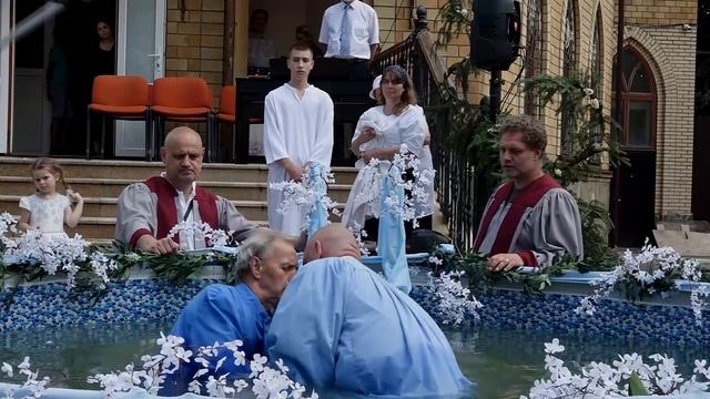 Крещение в Церкви "Благовещение" 3 августа 2025 г. смотреть онлайн