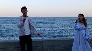 Отвези меня на луну (Fly me to the moon), дуэт Николь и Роберт Виджесингх, Ялта