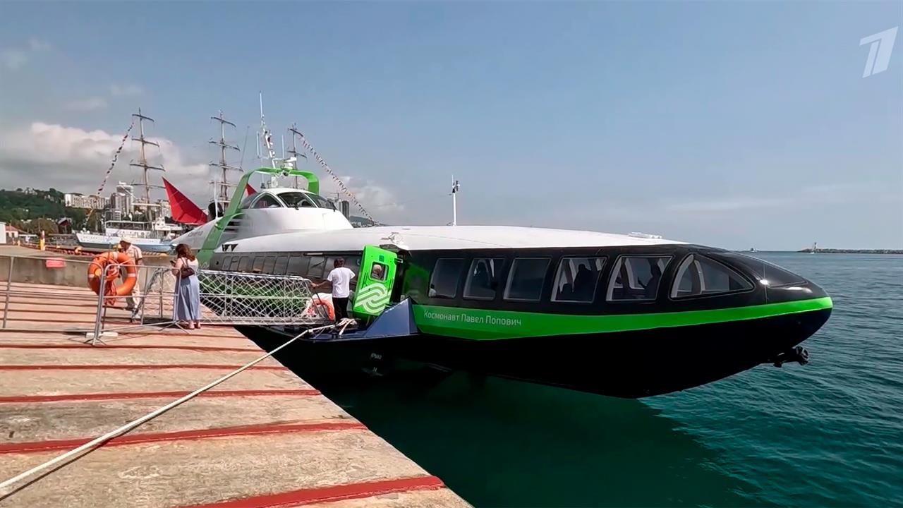 С 30 августа запускаются регулярные морские рейсы между Россией и Абхазией