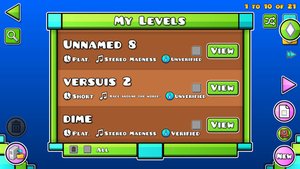 Geometry Dash МОИ уровни
