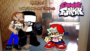 ФНФ, кавер на меня вместе с Танкменом. Friday Night Funkin.