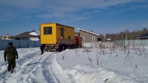 Из Германии в Россию/ Привезли долгожданную баню/ Обзор бани/ Румтур/ Тюмень/ Наша жизнь в России