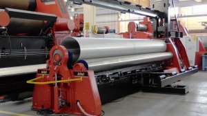 Вальцы DAVI - MCB (4х валковые) - валы 6 метров - с опциями