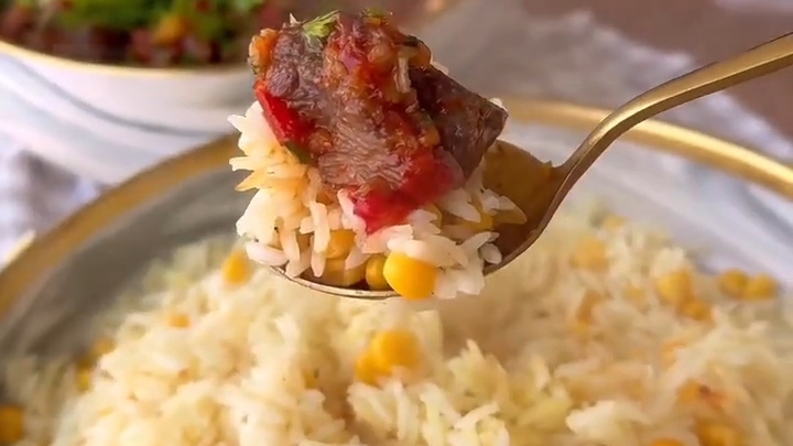 Рассыпчатый РИС на гарнир...🍚🥩😋