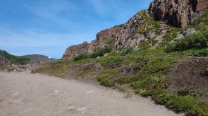 Дорога к Батарейскому водопаду в Териберке