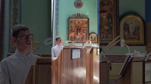 Византийский распев - Херувимская.   Исполняет Османов Михаил Эдемович