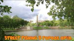 Рыболовные путешествия. Street fishing в городе Орёл.