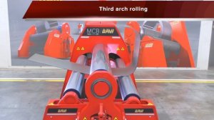 Вальцы DAVI - MCB (4х валковые) -  Квадратная форма сечения