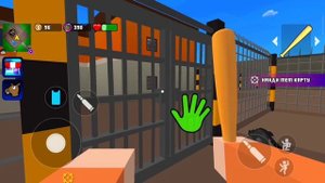 игра Gangs Wars: Pixel Shooter RP Game, работаем в такси, полицейским и в скорой помощи