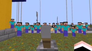 Я ПРИЕХАЛ НА ШКОЛЬНУЮ ЛИНЕЙКУ В МАЙНКРАФТ Рикомпот | Minecraft