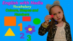 My Maths Kit - Vocabulary Colours, Shapes and Numbers/Мой набор по математике - Цвета, формы и числа