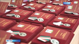 Вячеслав Гладков наградил бойцов отряда "Барс-Белгород"