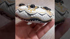 Точечная и текстурная роспись декоративного камня