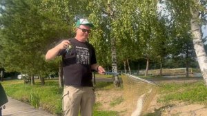 Онлайн с форелевого водоема