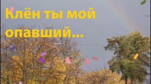 КЛЁН ТЫ МОЙ ОПАВШИЙ