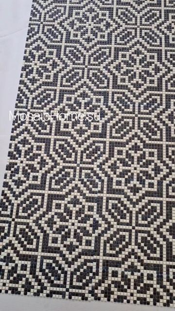 Матричное панно из мозаики для хамама