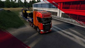 SCANIA перевозка с Pärnu в Tartu, ETS 2