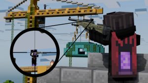 Впервые попали в снайперы в майнкрафт