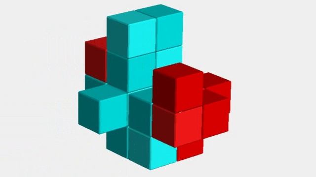 191. Головоломка "Крестовина".