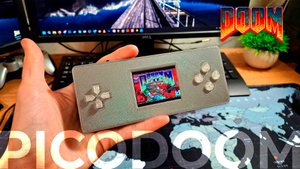 ⚡ DOOM в кармане: как я сделал портативную консоль на Pico