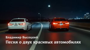 Песня о двух красивых автомобилях. Клипы нейросетей